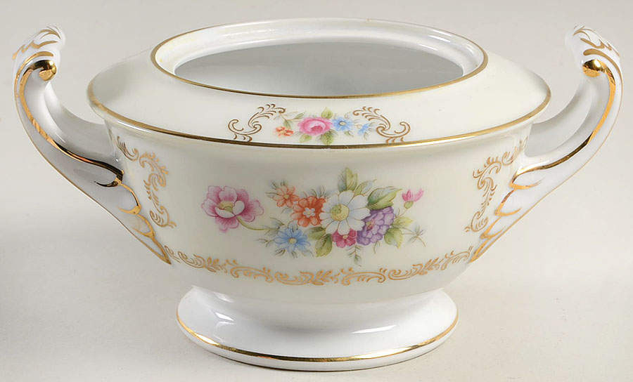Dresrosa Sugar Bowl No Lid by Wentworth-1
