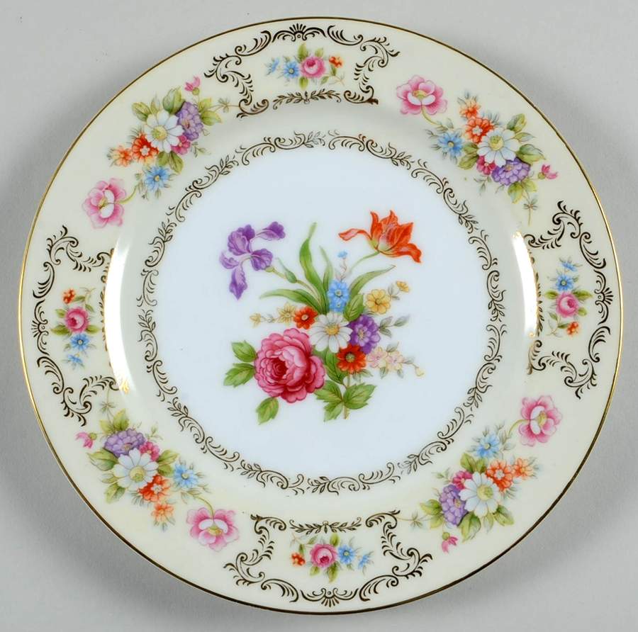 Dresrosa Salad Plate by Wentworth-1