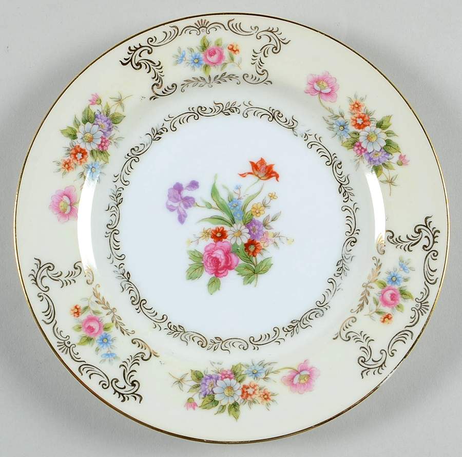 Dresrosa Bread & Butter Plate by Wentworth-1