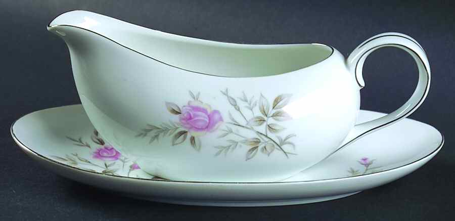 Elizabeth Gravy Boat & Underplate/Relish by Wentworth-1
