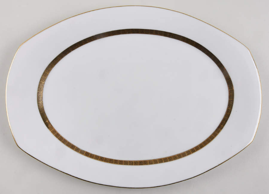 Essex 14" Oval Serving Platter by Wentworth-1