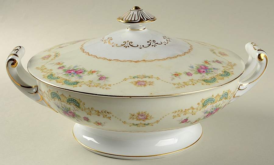 Felicia Round Covered Vegetable by Wentworth-1