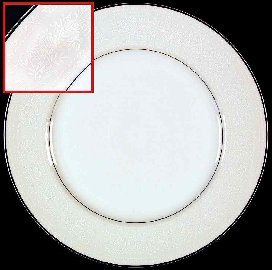 Filigree Dinner Plate by Wentworth-1