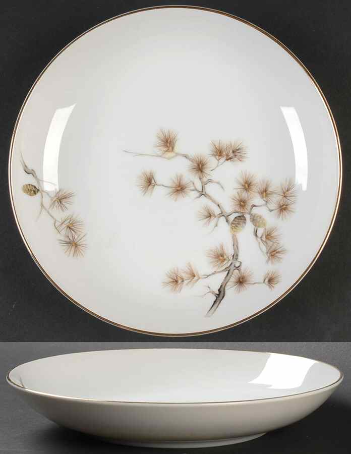 Golden Pine Coupe Soup Bowl by Wentworth-1