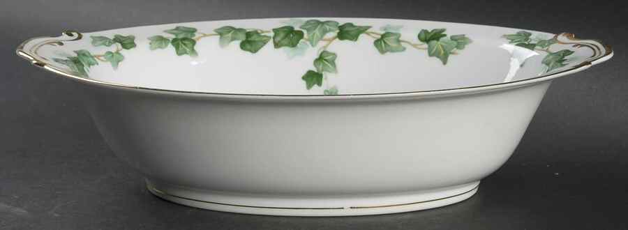 Hedera 11" Oval Vegetable Bowl by Wentworth-1