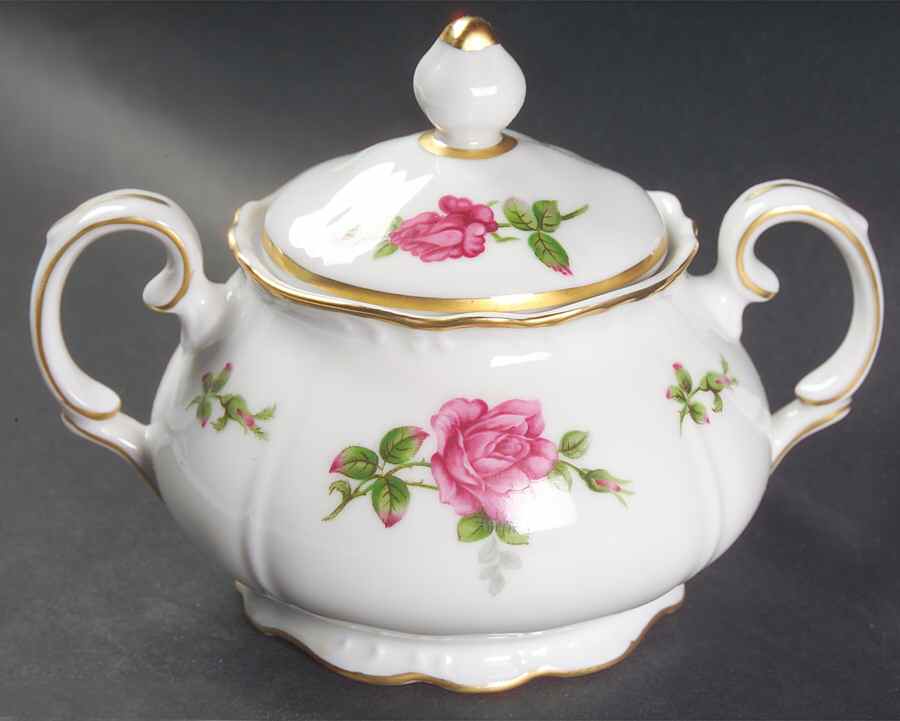 Hilda Sugar Bowl & Lid by Wentworth-1