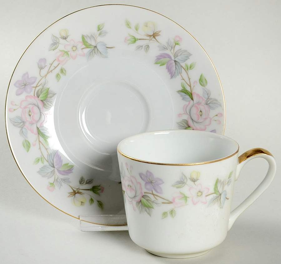 Lynnewood Flat Cup & Saucer Set by Wentworth-1