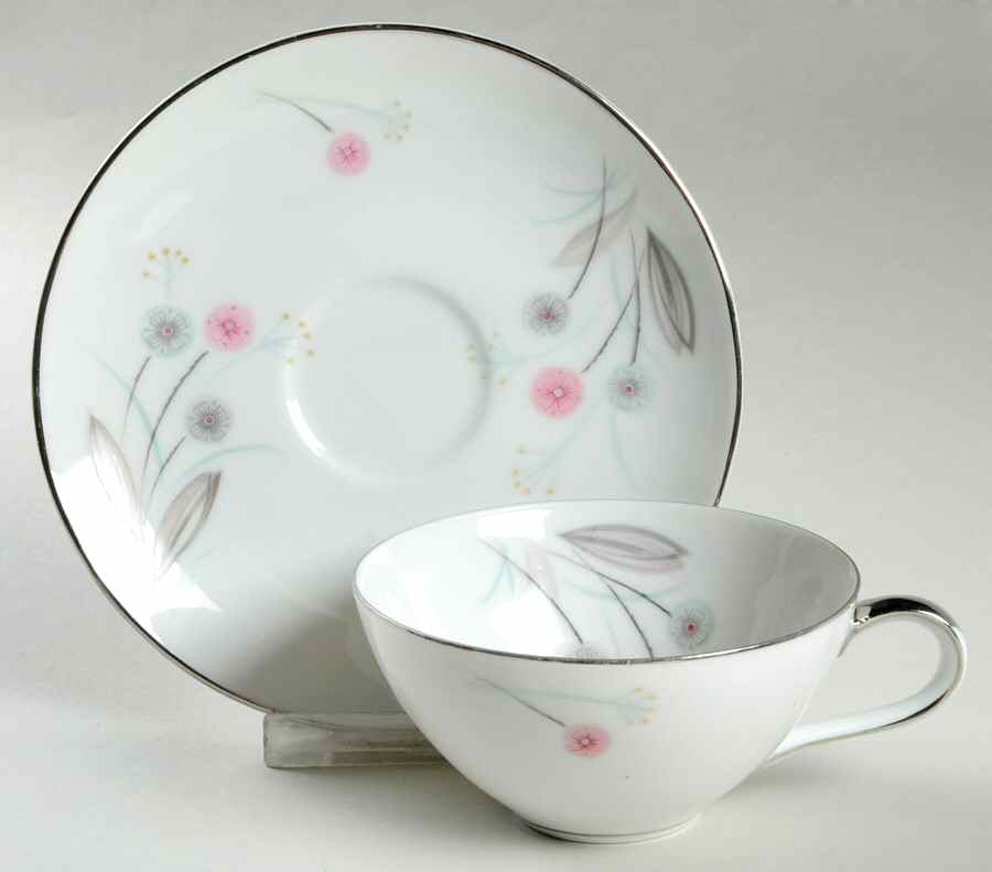 Lyric Flat Cup & Saucer Set by Wentworth-1