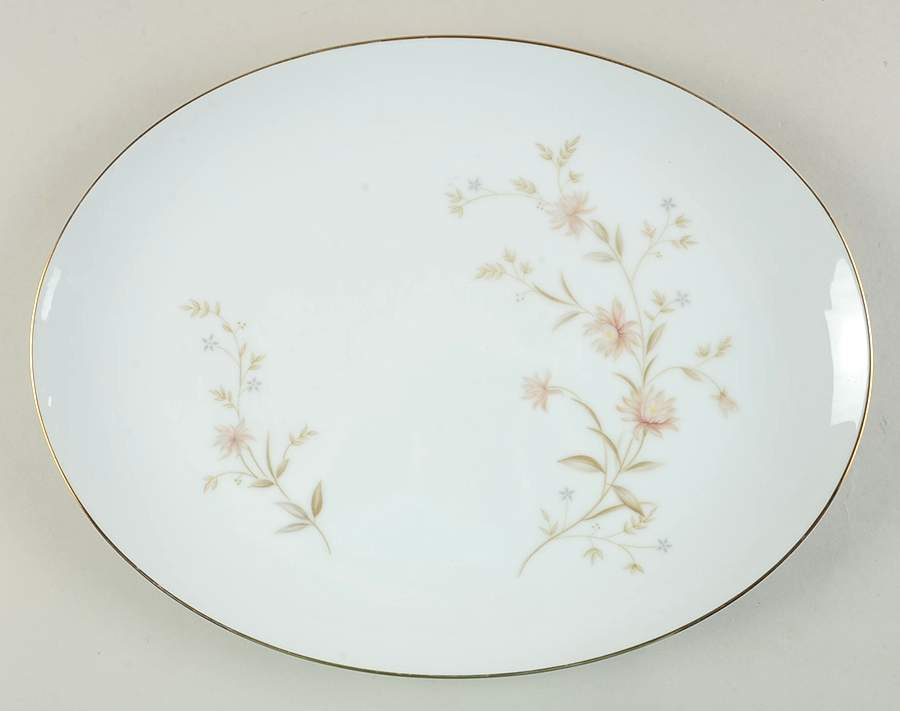 Mariposa 14" Oval Serving Platter by Wentworth-1