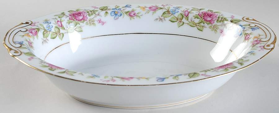 Montclair 10" Oval Vegetable Bowl by Wentworth-1