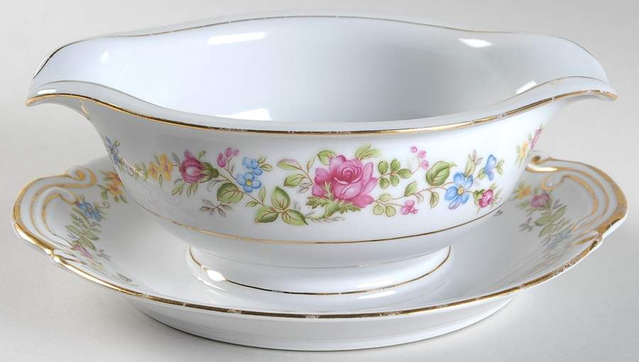 Montclair Gravy Boat with Attached Underplate by Wentworth-1