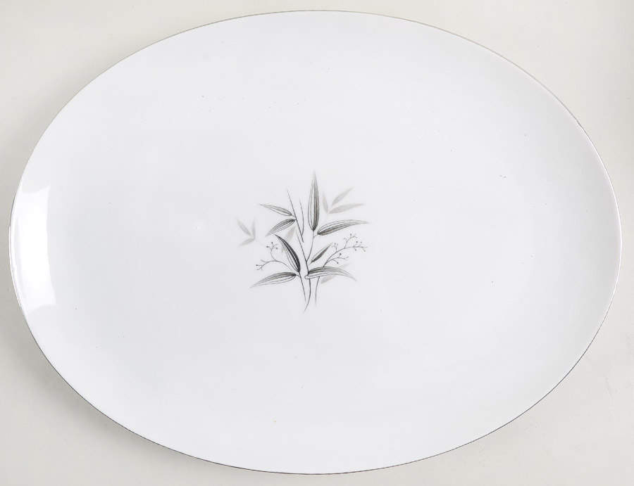 Mount Royal 14" Oval Serving Platter by Wentworth-1