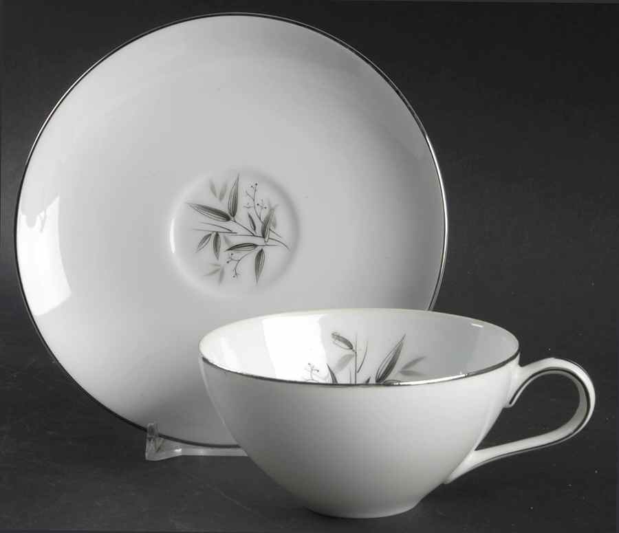 Mount Royal Flat Cup & Saucer Set by Wentworth-1