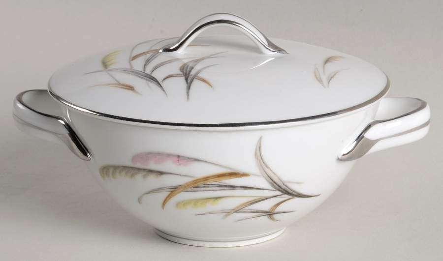 Pampas Sugar Bowl & Lid by Wentworth-1