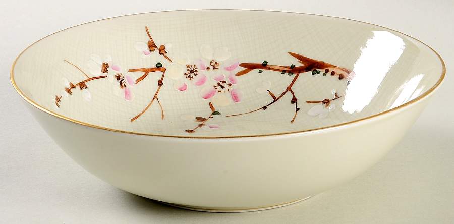 Peach Blossom 9" Round Vegetable Bowl by Wentworth-1