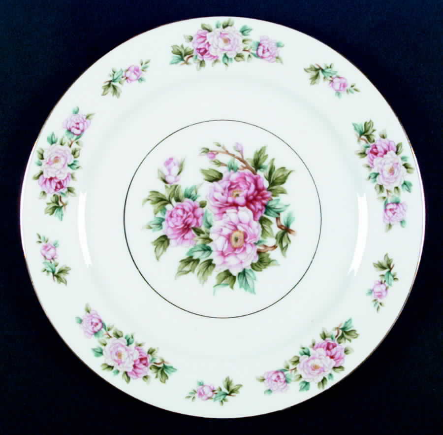 Pink Peony Dinner Plate by Wentworth-1