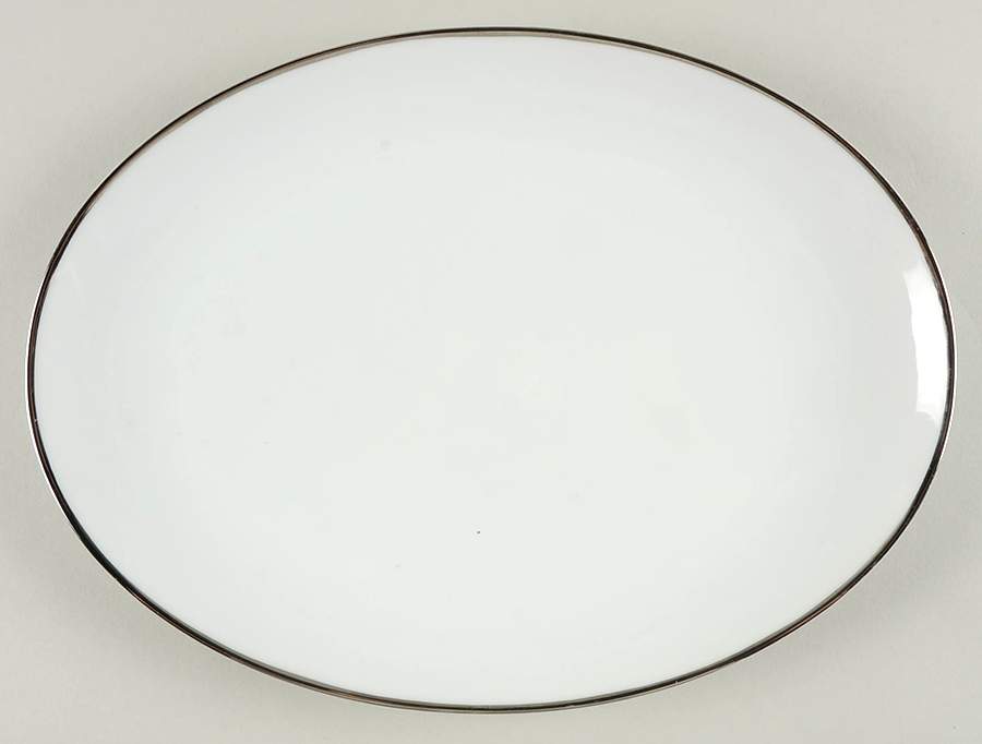 Plateena 12" Oval Serving Platter by Wentworth-1