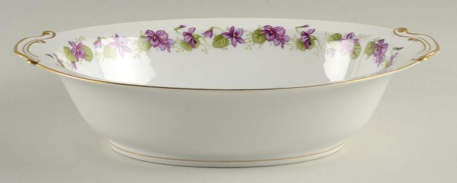 Printemps 11" Oval Vegetable Bowl by Wentworth-1