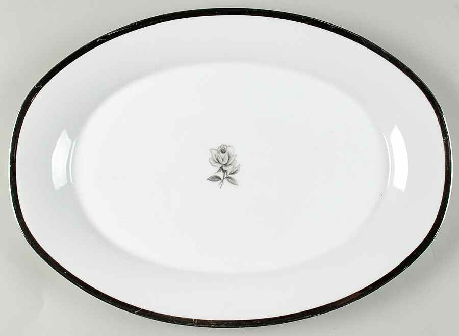 Queen Anne 16" Oval Serving Platter by Wentworth-1