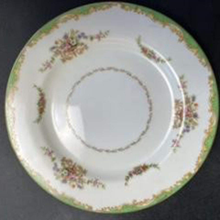 Regency Green Bread & Butter Plate by Wentworth-1