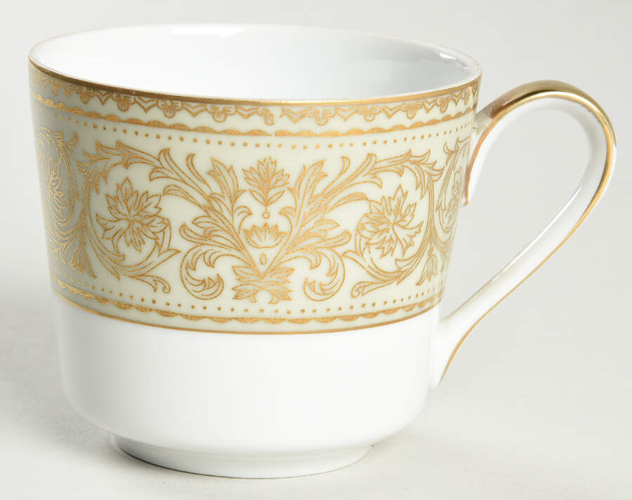 Regency Green (Imperial Wentworth Backstamp) Flat Cup by Wentworth-1