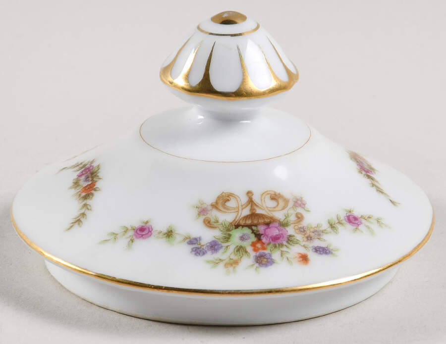 Regency Red Lid for Sugar Bowl by Wentworth-1