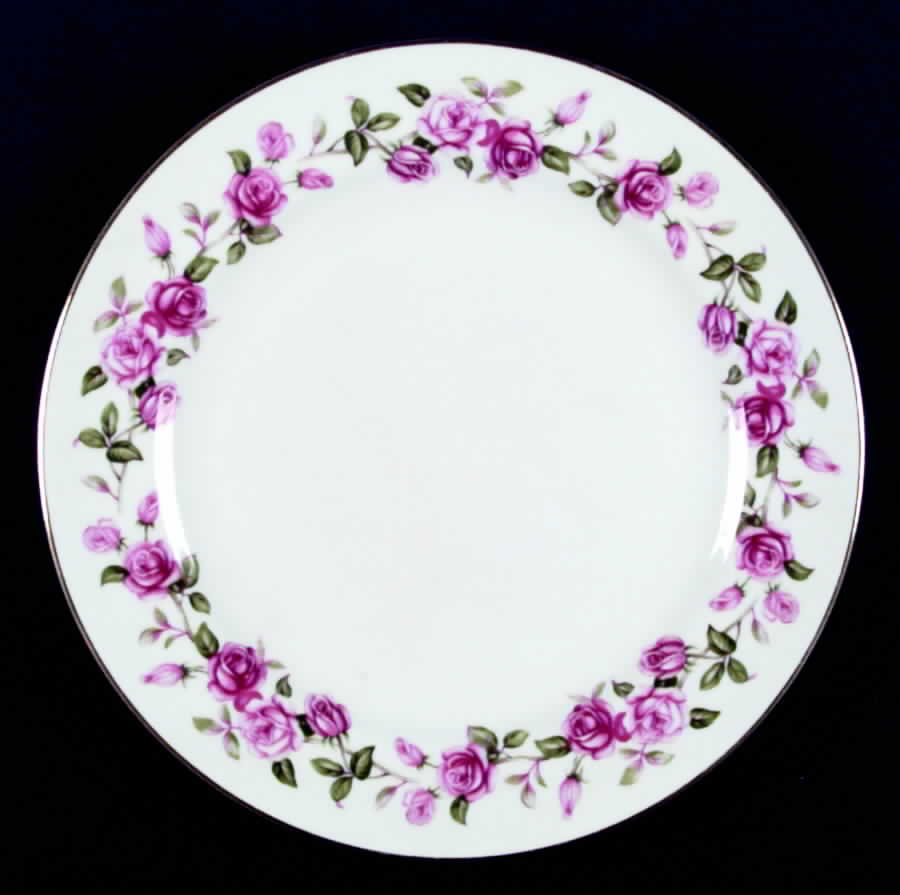 Red Rose Dinner Plate by Wentworth-1