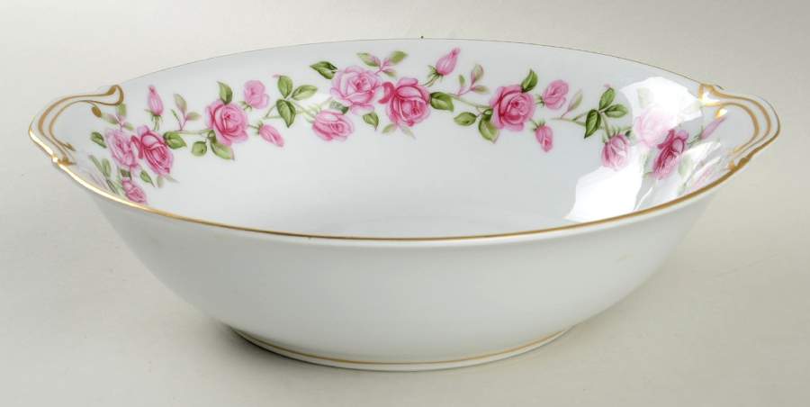 Red Rose 9" Round Vegetable Bowl by Wentworth-1