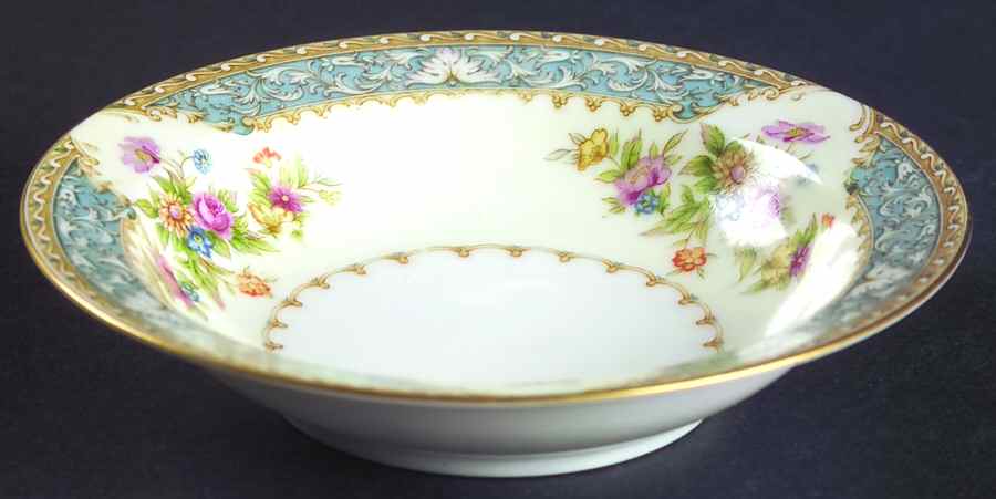 Rhapsody Rim Fruit/Dessert (Sauce) Bowl by Wentworth-1