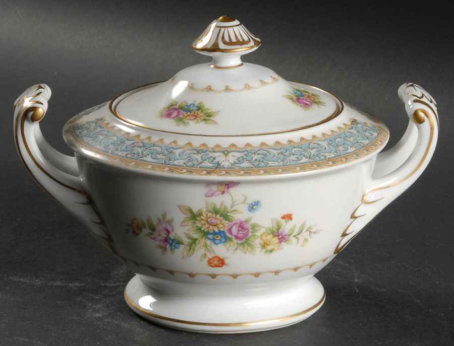 Rhapsody Sugar Bowl & Lid by Wentworth-1