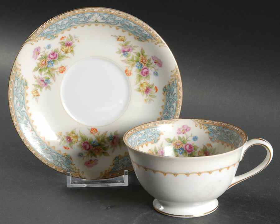 Rhapsody Footed Cup & Saucer Set by Wentworth-1