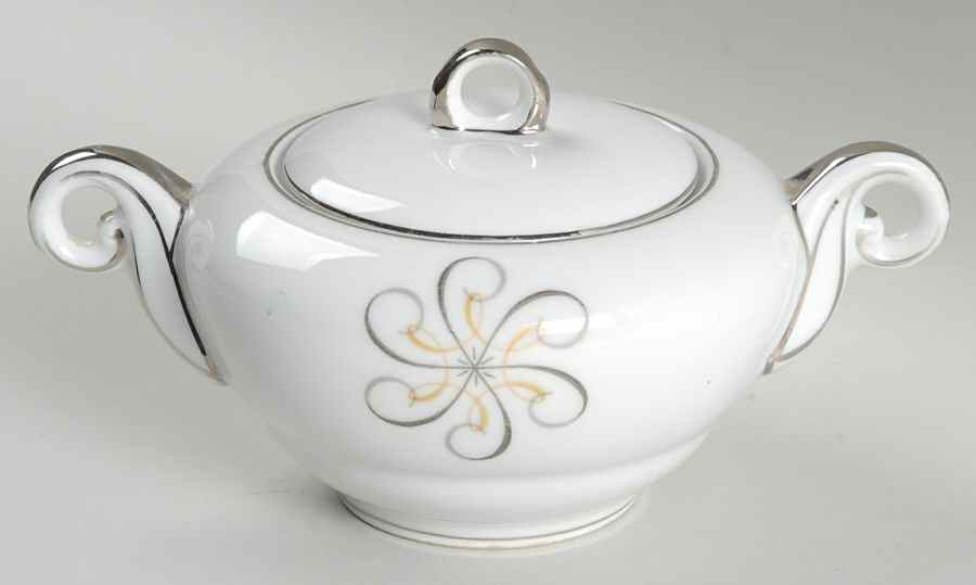 Rhapsody Sugar Bowl & Lid by Wentworth-1