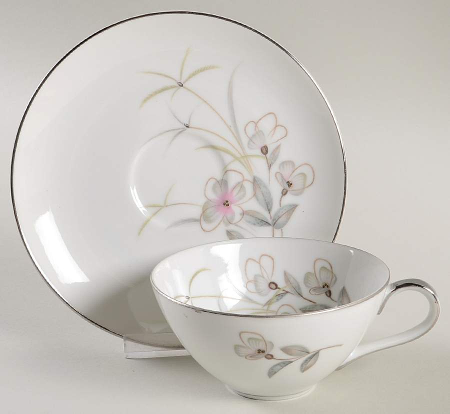 Romance Flat Cup & Saucer Set by Wentworth-1