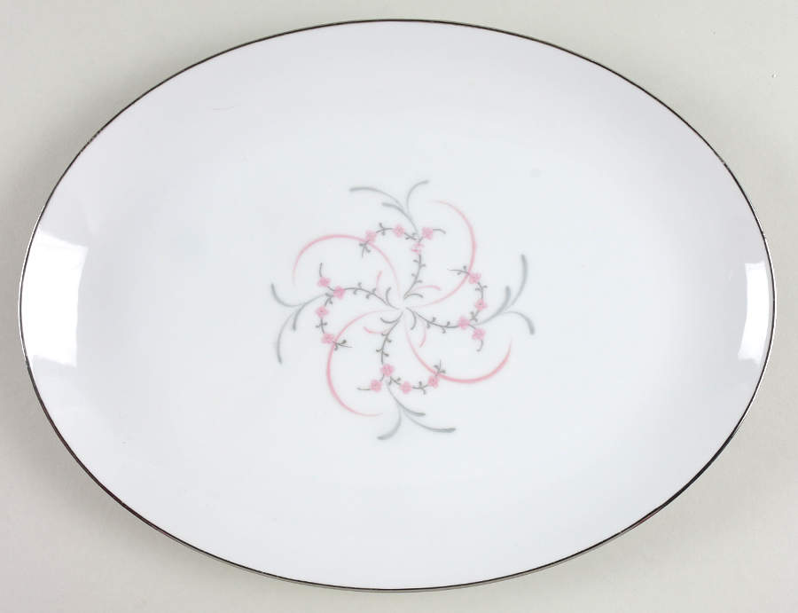 Serenada 12" Oval Serving Platter by Wentworth-1