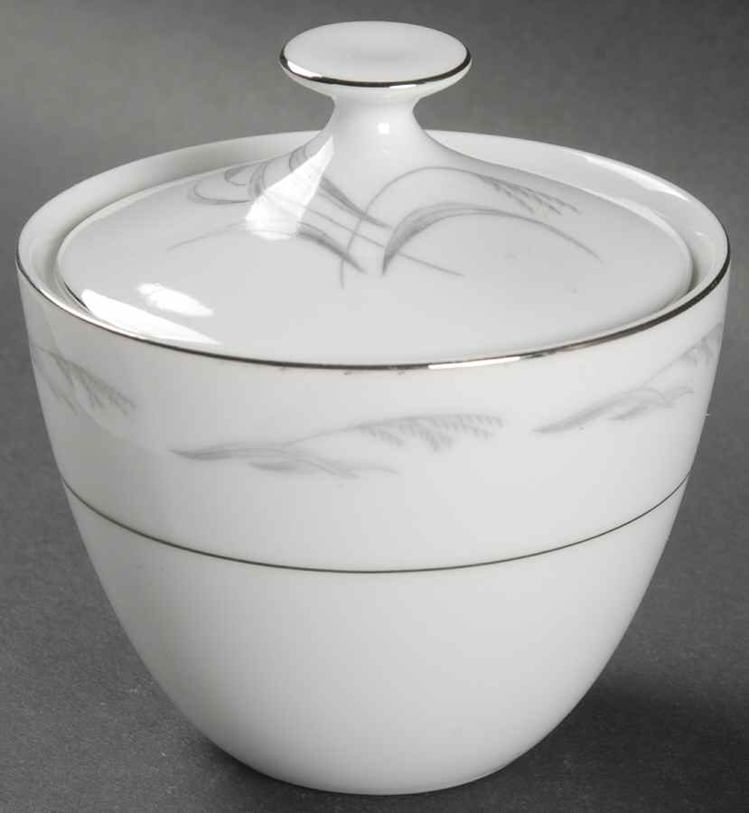 Silver Mist Sugar Bowl & Lid by Wentworth-1