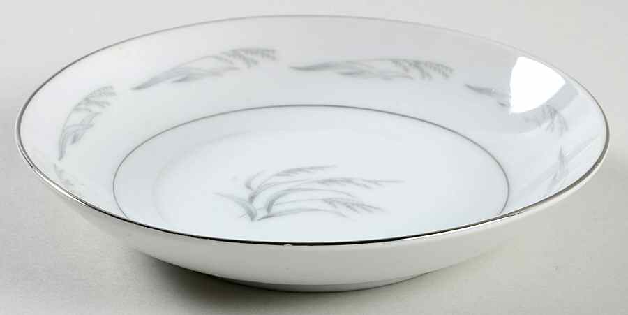 Silver Mist Fruit/Dessert (Sauce) Bowl by Wentworth-1