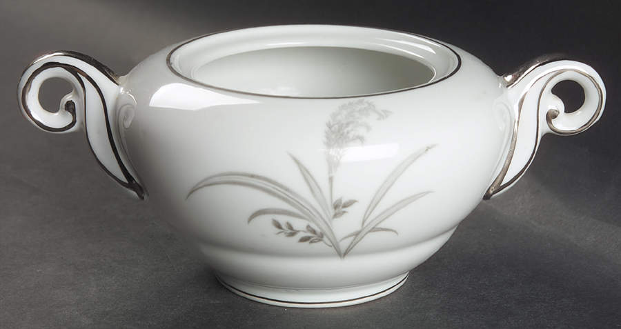 Silver Wheat Sugar Bowl No Lid by Wentworth-1