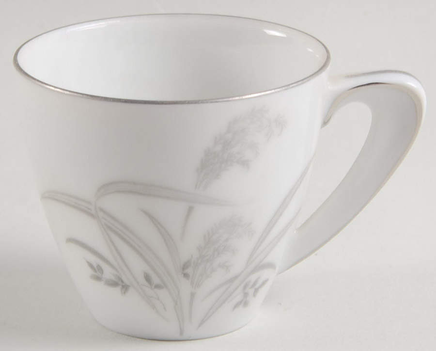 Silver Wheat Flat Demitasse Cup by Wentworth-1
