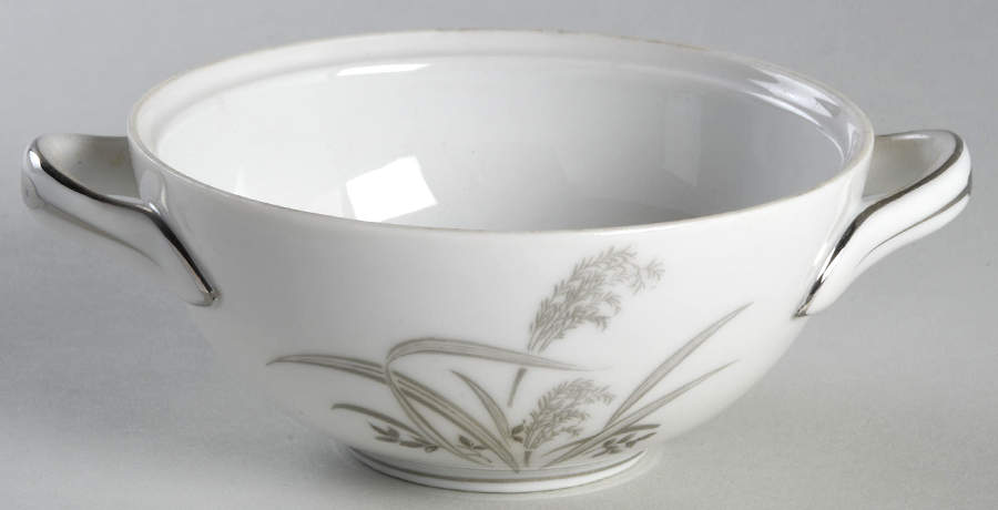 Silver Wheat Sugar Bowl No Lid by Wentworth-1