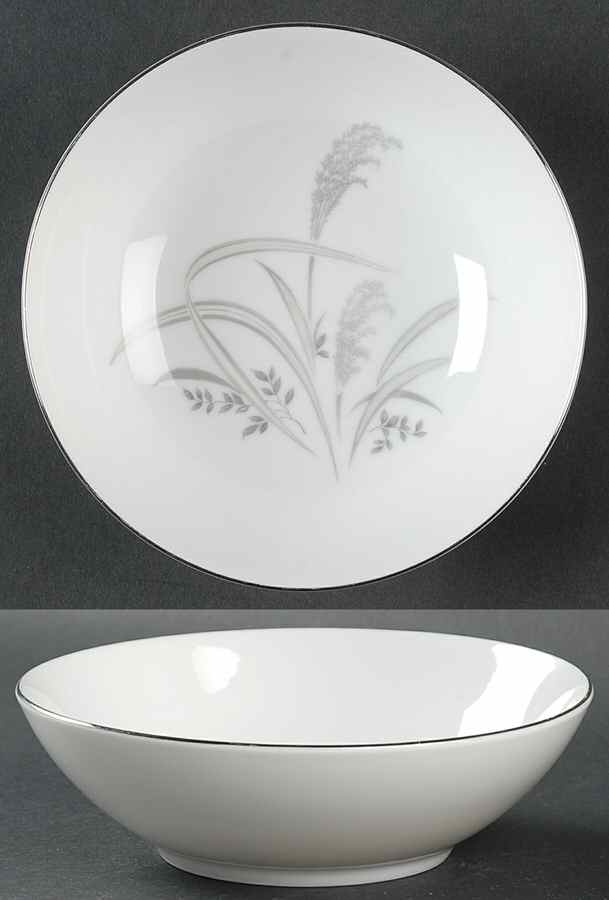 Silver Wheat Coupe Cereal Bowl by Wentworth-1