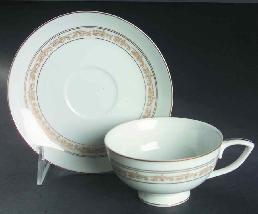 Tara Footed Cup & Saucer Set by Wentworth-1