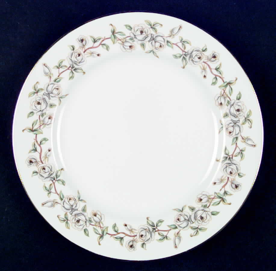 Tea Rose Dinner Plate by Wentworth-1