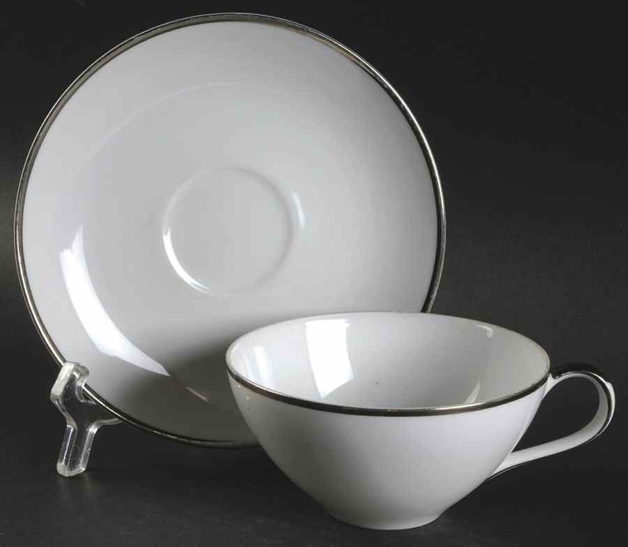 True Love Flat Cup & Saucer Set by Wentworth-1