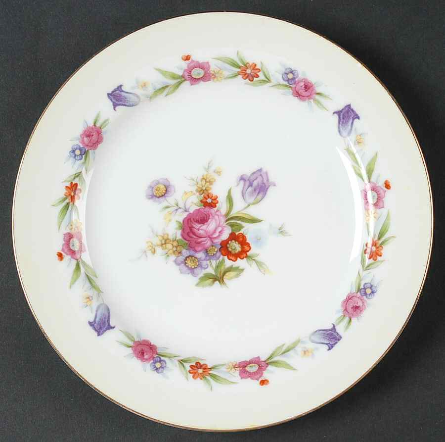 Tulip Bread & Butter Plate by Wentworth-1