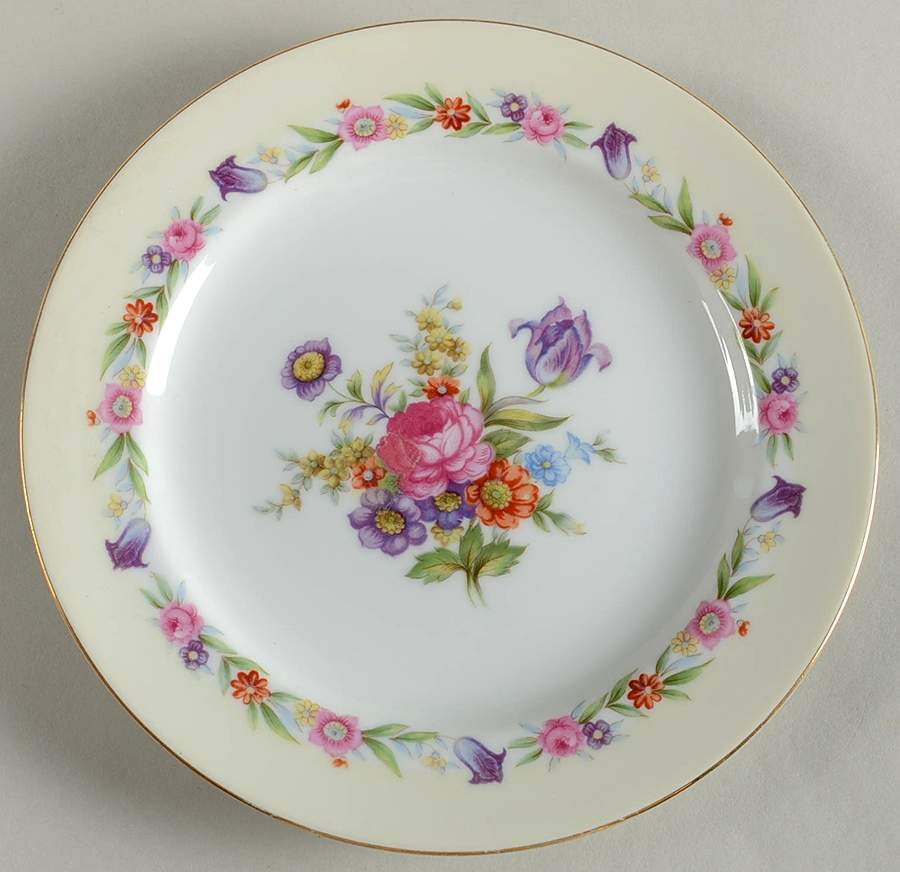 Tulip Salad Plate by Wentworth-1