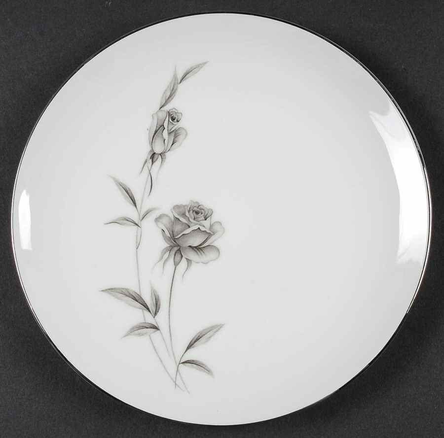 Twilight Rose Salad Plate by Wentworth-1