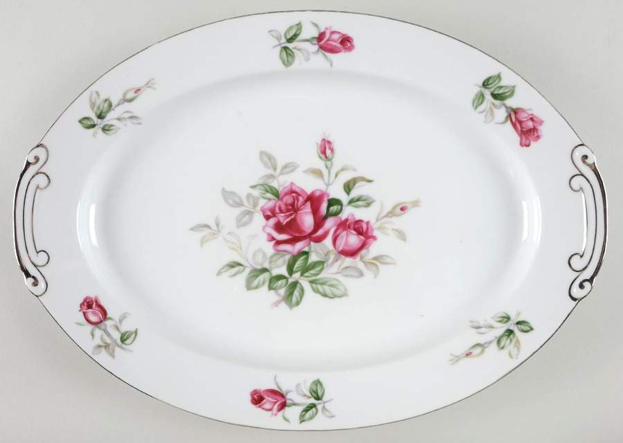 Valencia 16" Oval Serving Platter by Wentworth-1