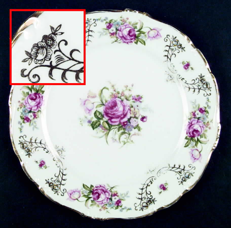 Versailles Dinner Plate by Wentworth-1