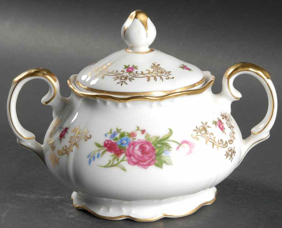 Versailles Sugar Bowl & Lid by Wentworth-1