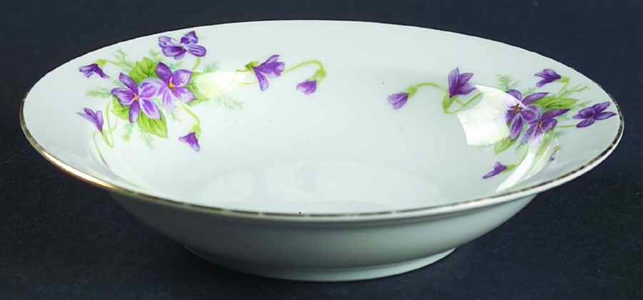 Viola Rim Fruit/Dessert (Sauce) Bowl by Wentworth-1